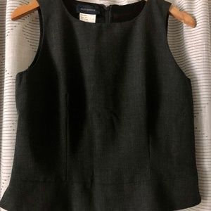 Piazza Sempione Grey Wool Pants Suit.